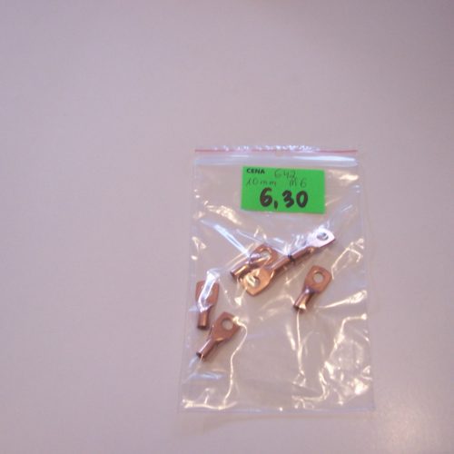 Oczko końcówka 10 mm M 6