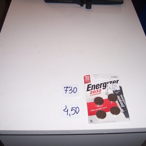 Bateria mini Energizer CR2032