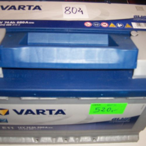 WARTA Blue Dynamic 74Ah 680A P+ 278x175x190